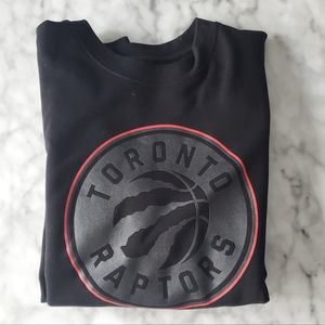 Black NBA Raptors Crewneck Men's M.